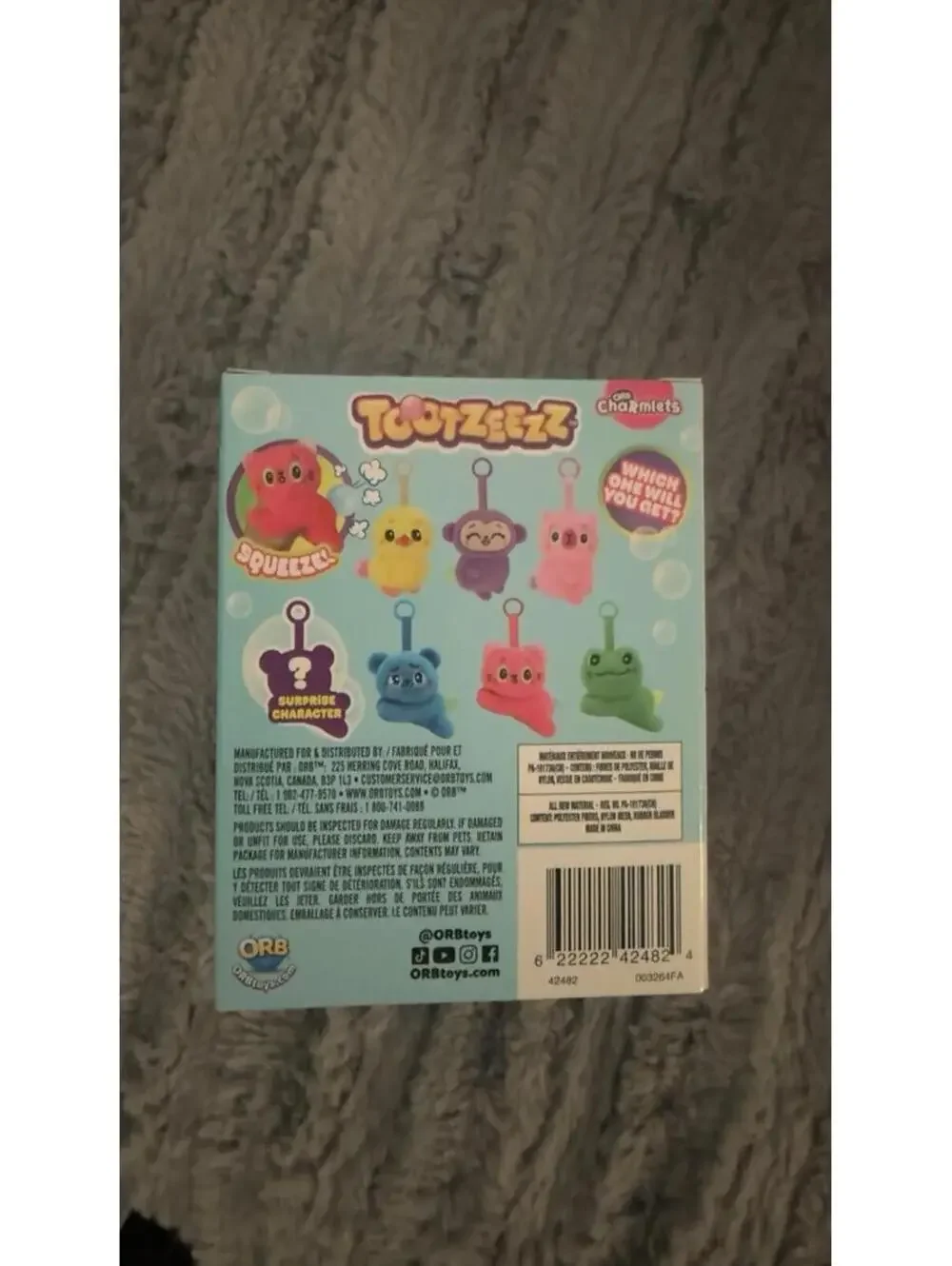 Orb Charmlets TOOTZEEZZ CUTE MEETS TOOTZ MYSTERY BOX Of 6
